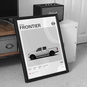 Midnight Edition Nissan Frontier D40 Poster | Torque Arxive
