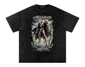 彼氏へのプレゼント オムニモンシャツ レトロアニメ ロイヤルナイト 90年代ノスタルジア トップゲーマー 彼へのプレゼント メンズ Tシャツ ウォーグレイモン