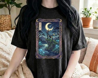 ユニセックス ゲーマーギフト ブラッキーTシャツ 日本の美的アニメTシャツ ダークタイプ ポケモン 夜空トップ クールなストリートウェア 親友へのギフト