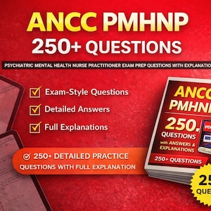 ANCC PMHNP Prüfungsvorbereitung 2026 (Neues Material) | 550+ Fragen | Psychiatrische Mentale Gesundheit NF-Zertifizierung + Udemy-Course Access