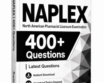 NAPLEX-Prüfung 2026/27 | Über 300 Übungsfragen | Lernleitfaden | Testsoftware | 150 Karteikarten | Nordamerikanische Apothekerzulassungsprüfung