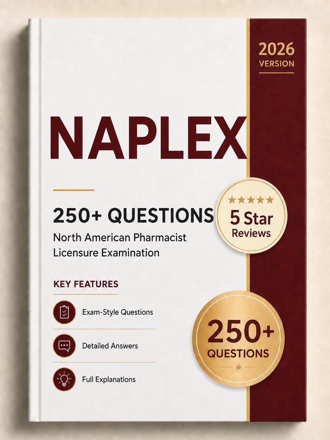 Naplex Questions Types NAPLEX North American Pharmacist Licensure Examination Prep 2026 (new ...