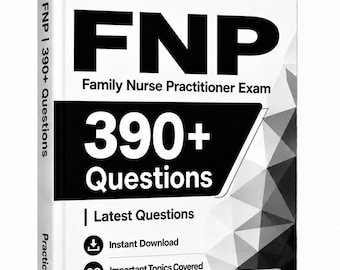 Exame FNP (Enfermeiro de Família) 2026-2027 | Mais de 390 questões práticas | Guia de estudo | 150 flashcards | Simulado offline