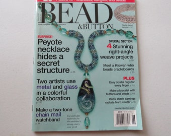 Bead and Button Magazine Creative Ideas For The Art of Beads and Jewelry June 2007 Issue #79