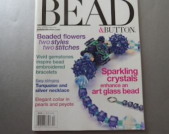 Bead and Button Magazine Creative Ideas For The Art of Beads and Jewelry December 2004 Issue #64