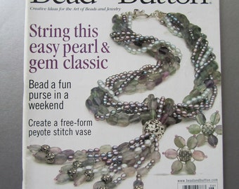 Bead and Button Magazine Creative Ideas For The Art of Beads and Jewelry June 2001