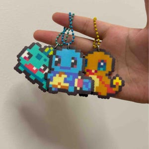 9 the three starter Pokémon Fuse Bead Patterns Bundle Perler Bead Patterns Hama Beads Dilation Bead fijne motoriek knutselen cadeau-idee