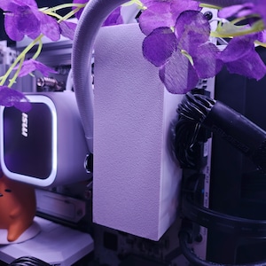 Minimalist PC RAM Cover - Custom Color Heat Spreader Shroud - DDR4 DDR5 Computer Memory Decor - Budget Aesthetic Build