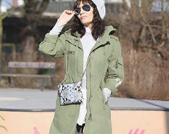 Women's I Really Don't Care Do U Melania Cotton Coat Jacket