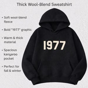 So Match フーディー 1977 Hoodie - Etsy