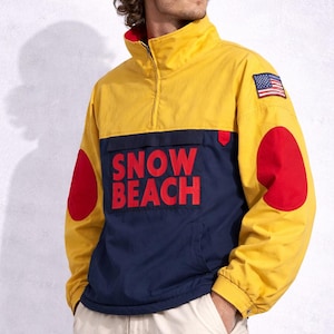 Herr- och damjacka inspirerad av snöstrand 2018