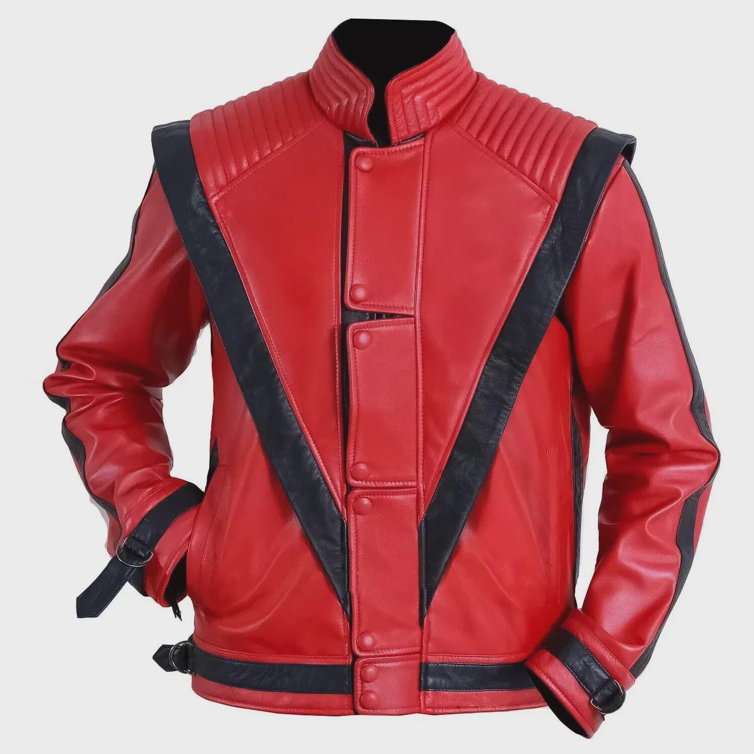 Michael jackson red leather jacket - Etsy 日本