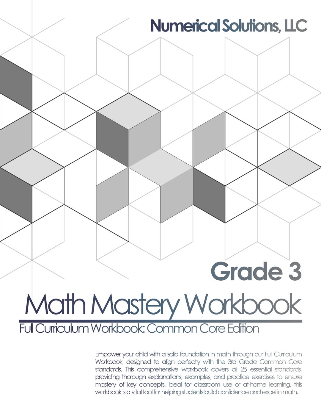 3rd Grade Common Core Math Workbook | Full Year Curriculum | Printable ...