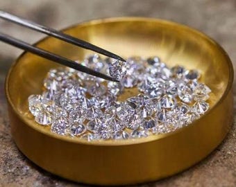 Round Lab Grown Diamond Loose All Size Available