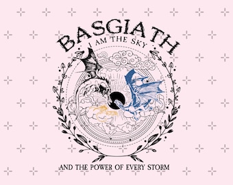 Basgiath War College PNG, I Am The Sky Png, Dragon Rider Png, Xaden Riorson, Onyx Storm Merch, Gift for Book Lover, Fourth Wing Png, Bookish
