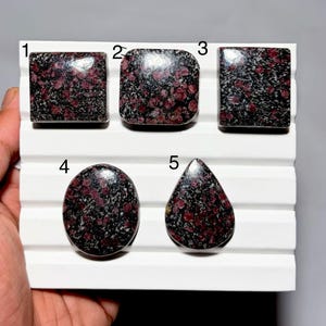 Natural Ruby Fall Cabochon Gemstone for Jewelry Making
