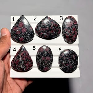 Natural Ruby Fall Cabochon Gemstone for Jewelry Making