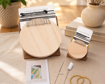 Small Wooden Weaving Loom: Speedweve Style Darning Tool