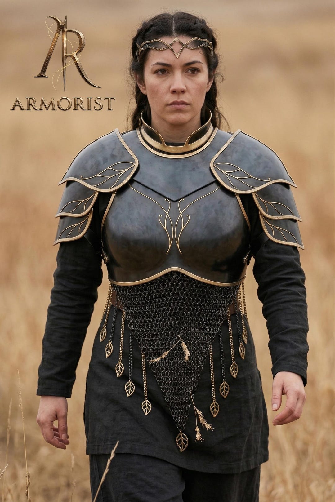 Women's Elven Warrior Armor Set | Lady Armor - Breastplate | LARP ...