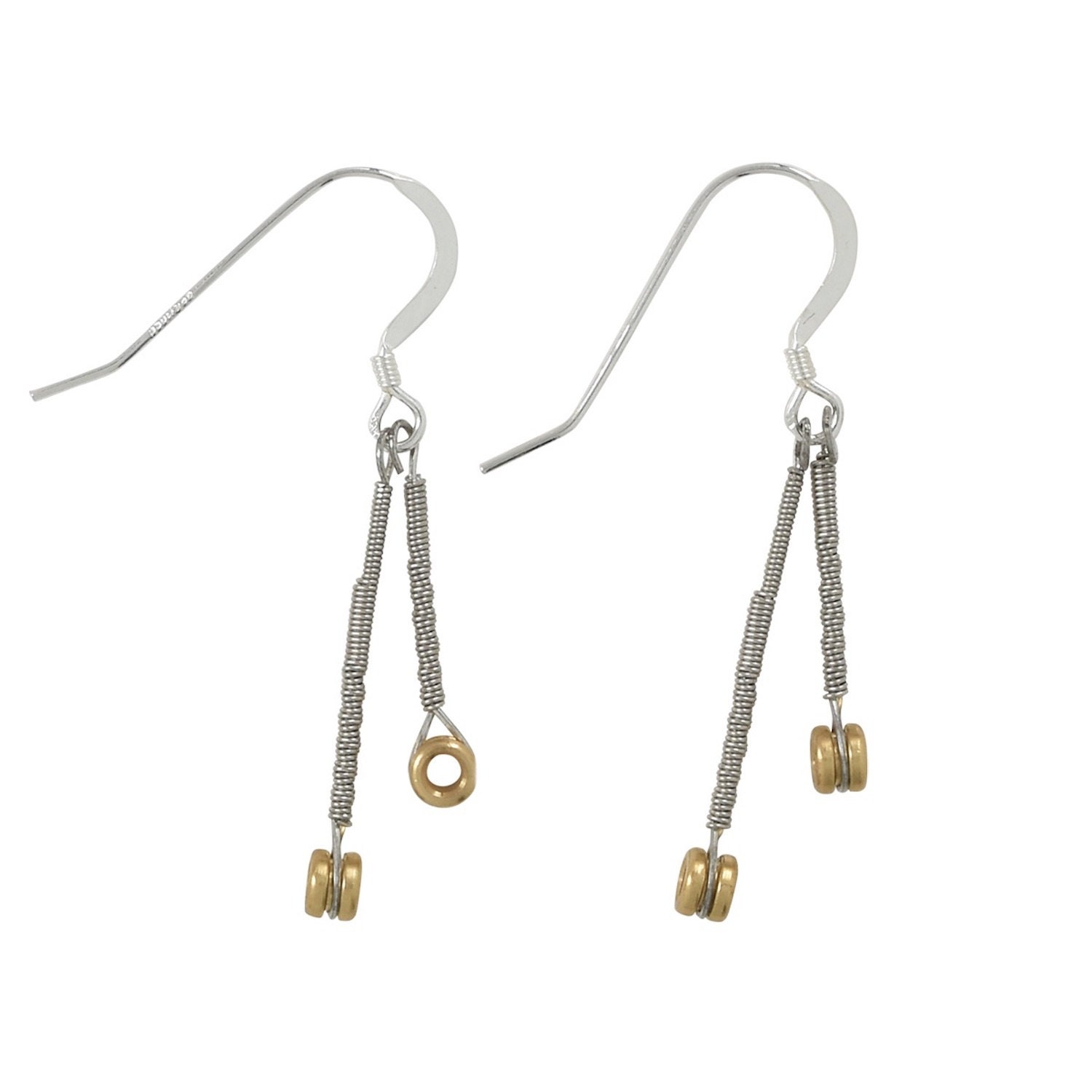 Dangle string earrings deals