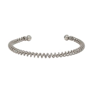 Pulseira de punho de corda de guitarra - desenrolada