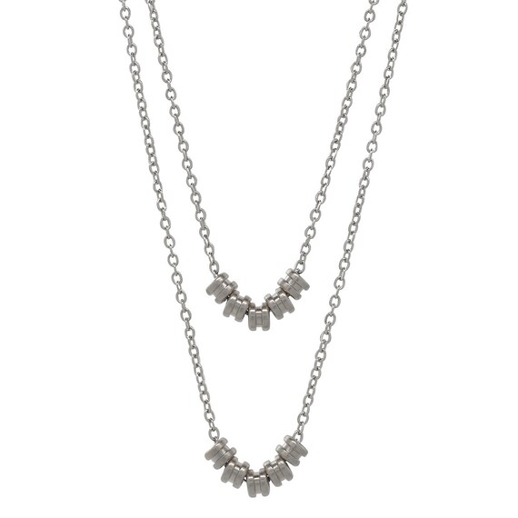 Double Layer Guitar String Ball End Necklace Etsy Singapore