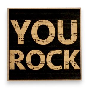 Cartão de felicitações You Rock