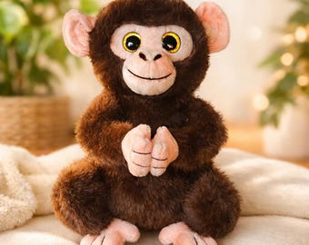 Punch Inspired Plush Monkey Toy