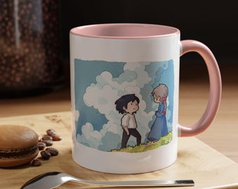You Made Everything Brighter Studio Ghibli Valentine Mug | Accent Coffee Mug