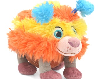 Disney Junior Doc McStuffins Squibbles Plush Toy Squibbles Pet Toy Stuffed Animal Orange Yellow Toy Monster Plushie