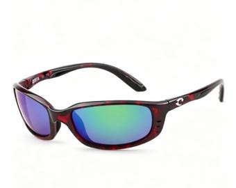 New in box  Brine Tortoise Shell/Green Mirror 580p Polarized Sunglasses