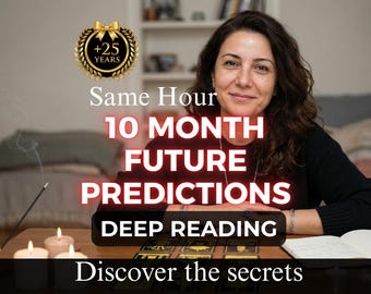 10 Month Future Psychic Predictions | Same Hour Tarot Reading | Detailed Love & Career Forecast | Accurate Medium Insight | Spiritual Guide