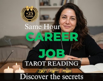 Same Hour Career Tarot Reading, Accurate Job & Money Insight, Psychic Finance Prediction, Honest Professional Path, Detailed Future