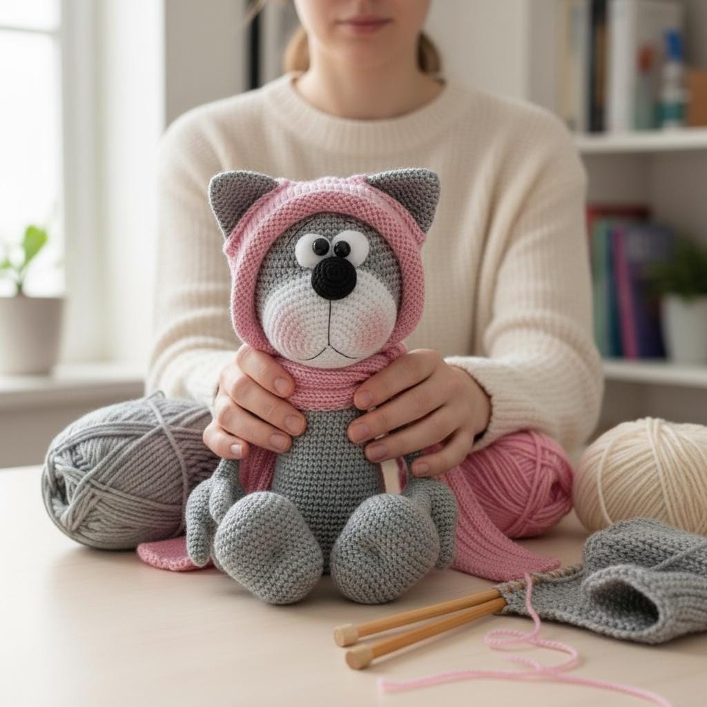 Amigurumi Cat Crochet | Kawaii Cat Doll Tutorial (PDF Pattern - Etsy