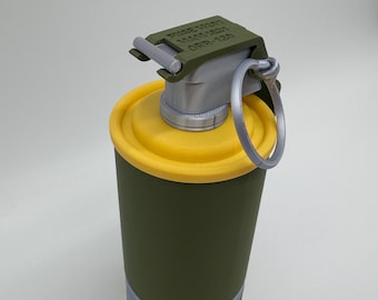 Glossy M18 Yellow Smoke Grenade Tumbler 20oz - Etsy