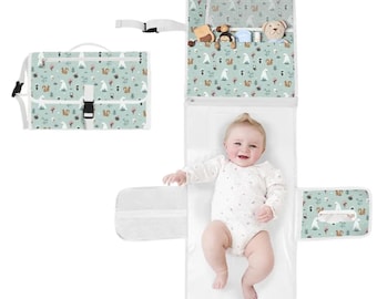 Matelas à langer de voyage imperméable pour bébés