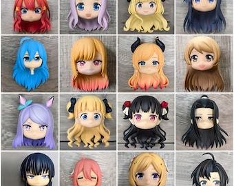 Lang haar Nendoroid, aanpasbaar Nendoroid-poppenhaar, Ob11, 1/12 BJD, Nendoroid-aanpassing, Gsc Nendoroid Ob11, haarkleur kan worden gewijzigd