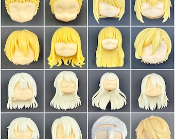 Nendoroid-haar, aanpasbaar poppenhaar, Ob11, Gsc, 1/12 BJD, maatwerk, haarkleur kan worden gewijzigd, cadeaus voor vriend, verjaardagscadeaus