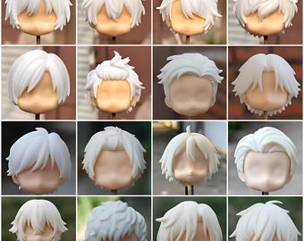 Gsc Nendoroid Ob11, aanpasbaar polymeerklei-pophaar voor Nendoroid, Ob11, 1/12 BJD, Nendoroid-aanpassing, haarkleur kan worden gewijzigd