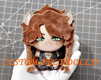 Custom Nui Cotton Doll Commission, elk personage tot handpalm! OC, Anime, KPOP, Aangepast pluche, Gezichtsprint, Cadeaus voor vriend, Verjaardagscadeaus