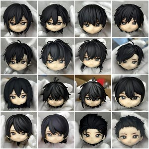 Gsc Nendoroid Ob11, anpassbare Nendoroid-Puppenhaare, Ob11, 1/12 BJD, Nendoroid-Anpassung, Nendoroid-Kurzhaar, Haarfarbe kann geändert werden