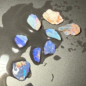 L.R. Rough Opal parcel! Nice color!  LOOK at them! 26cts