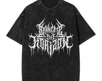 Vintage Inner Demon Shirt, Gothic Metal Logo Tee, Vintage Washed Oversized Streetwear T Shirt, Dark Aesthetic Graphic Tee