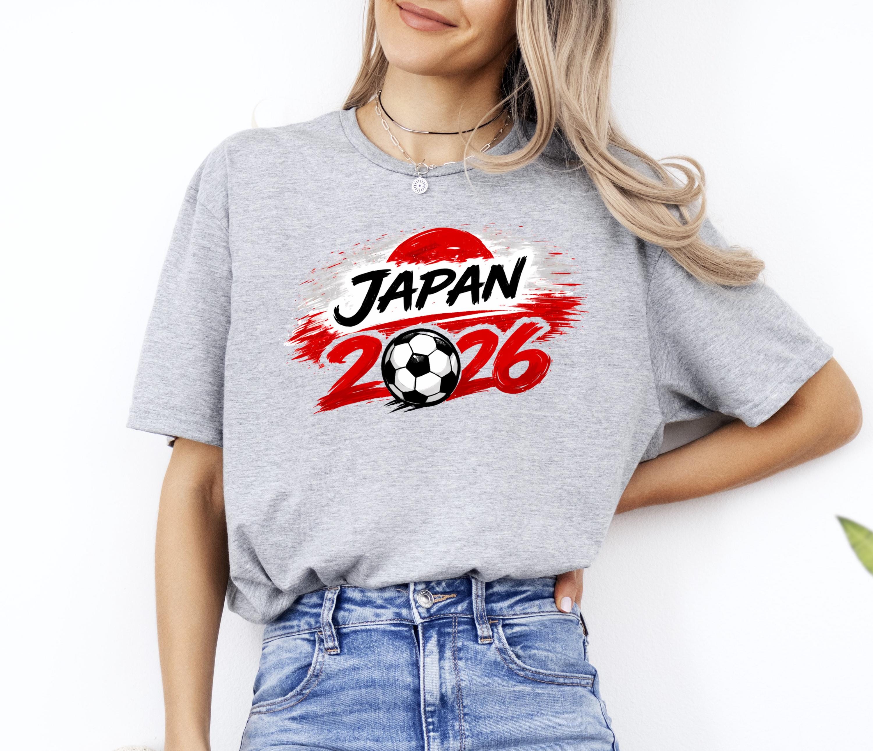 Japan Football T-Shirt, International Soccer 2026 Shirt