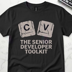 Senior Developer Toolkit Ctrl C Ctrl V Graphic Tee