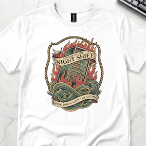 Sysadmin Server Meltdown Graphic Tee