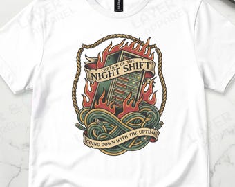 Sysadmin Server Meltdown Graphic Tee