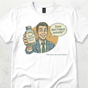 Cybersecurity Analyst Alert Fatigue Humor Graphic Tee