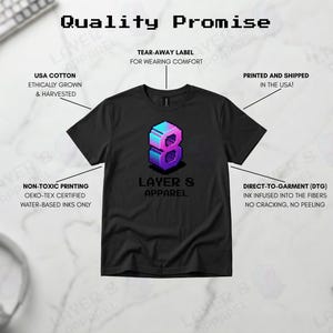 Infinite Loop Programmer Panic Graphic Tee image 4