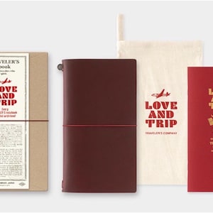 Traveler's Notebook/ LOVE AND TRIP/regular size